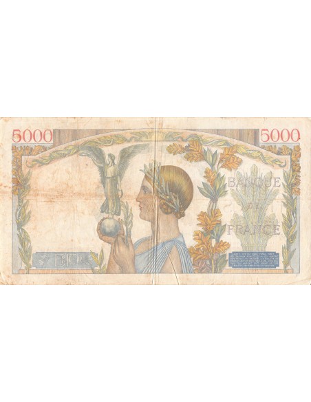 5000 francs 1942