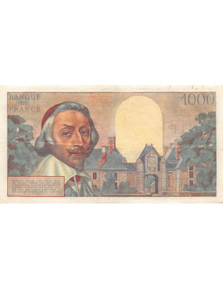 1000 Francs Richelieu 1000 francs 1956
