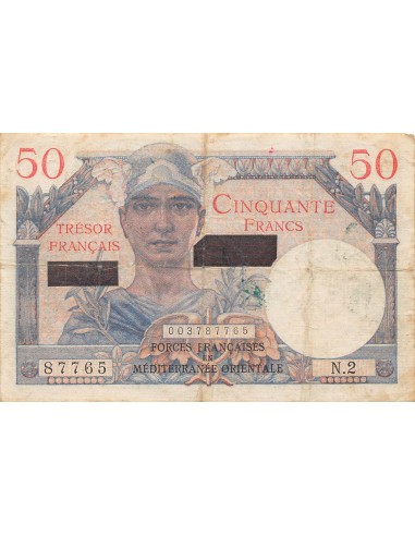 50 Francs Suez 50 francs 1956