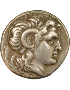 Grèce (Thrace) Lysimaque 1 tetradrachme Argent 297-281 Av JC Lysimacheia 2