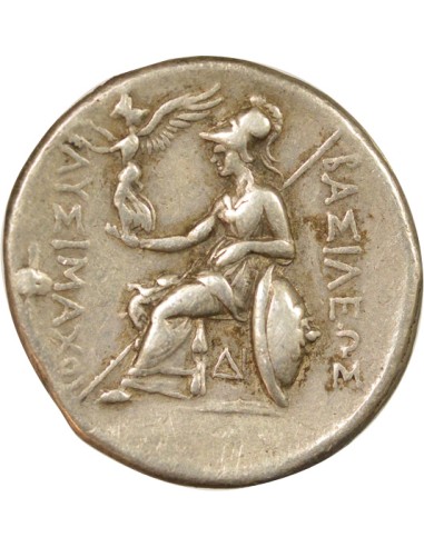Grèce (Thrace) Lysimaque 1 tetradrachme Argent 297-281 Av JC Lysimacheia