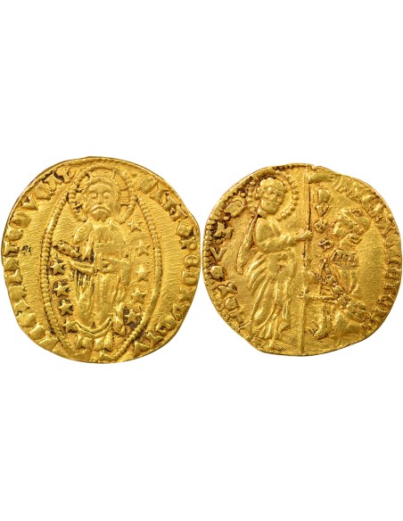 Venise Michele Steno 1 sequin Or 1400-1413 V Venise