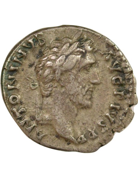 Rome Empire Antonin le Pieux Liberalitas debout 1 denier Argent 145 R Rome