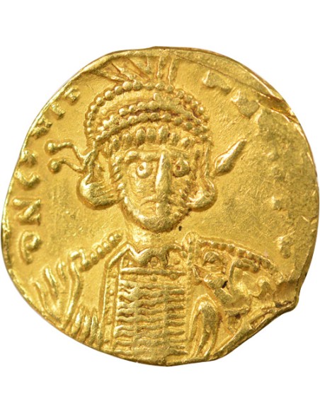 Empire Byzantin Constantin IV Classe 3a 1 solidus Or 674-681 Constantinople