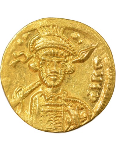 Empire Byzantin Constantin IV Classe 3a 1 solidus Or 674-681 Constantinople