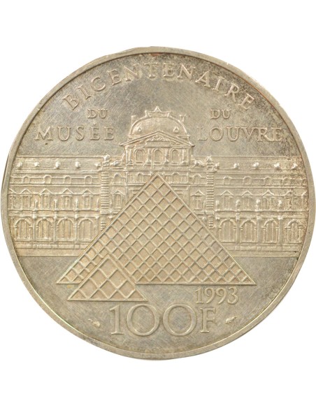 Infante Marie-Marguerite 100 francs Argent 1993 Pessac