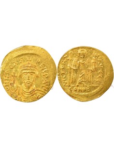 Empire Byzantin Phocas Classe IIIa 1 solidus Or 603-607 Constantinople