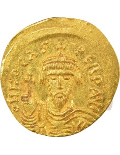 Empire Byzantin Phocas Classe IIIa 1 solidus Or 603-607 Constantinople 2