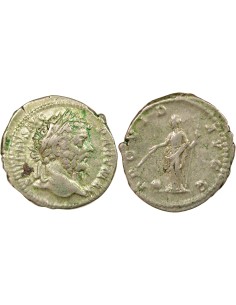 Rome Empire Septime Sévère Providentia debout 1 denier Argent 200 R Rome