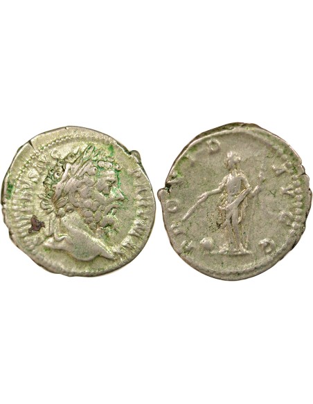 Rome Empire Septime Sévère Providentia debout 1 denier Argent 200 R Rome