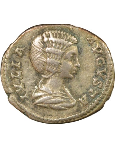 Rome Empire Julia Domna Isis allaitant Horus 1 denier Argent 201 R Rome