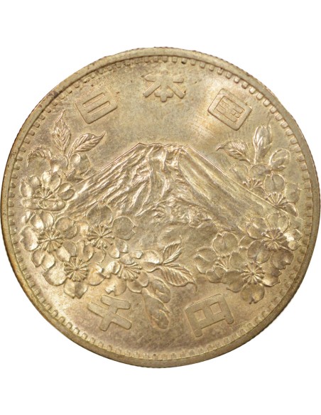 Japon Shōwa Tennō J. O. de 1964 1000 yen Argent 1964 Osaka