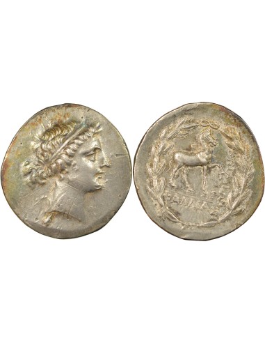 Grèce (Eolide) Kallias 1 tetradrachme Argent 155-143 AV JC Cimé