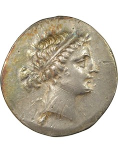 Grèce (Eolide) Kallias 1 tetradrachme Argent 155-143 AV JC Cimé 2