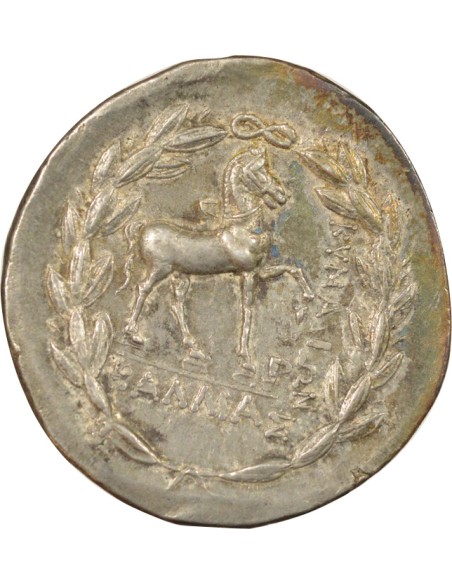 Grèce (Eolide) Kallias 1 tetradrachme Argent 155-143 AV JC Cimé