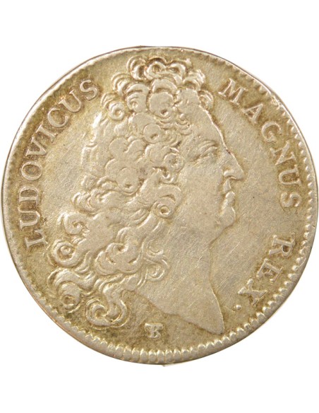 Louis XIV Galères Royales 1 jeton Argent