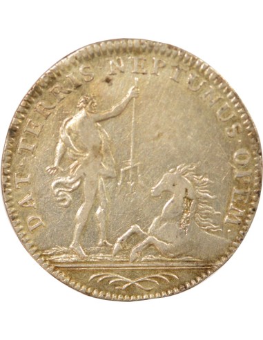 Louis XIV Galères Royales 1 jeton Argent
