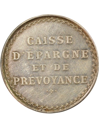 Caisse d'Epargne 1 jeton Argent Après 1880