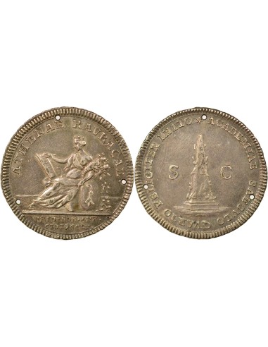 Suisse Louis XIV 25e Anniversaire 1 jeton Argent 1760
