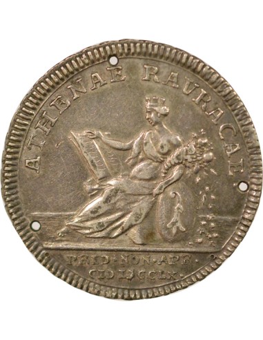 Suisse Louis XIV 25e Anniversaire 1 jeton Argent 1760