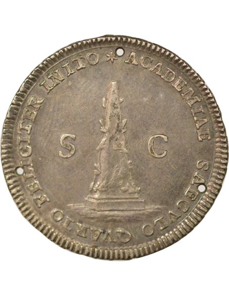 Suisse Louis XIV 25e Anniversaire 1 jeton Argent 1760