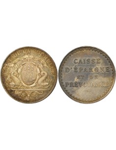 Caisse d'Epargne 1 jeton Argent Après 1880