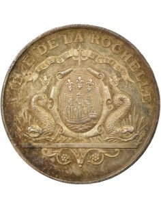 Caisse d'Epargne 1 jeton Argent Après 1880 2