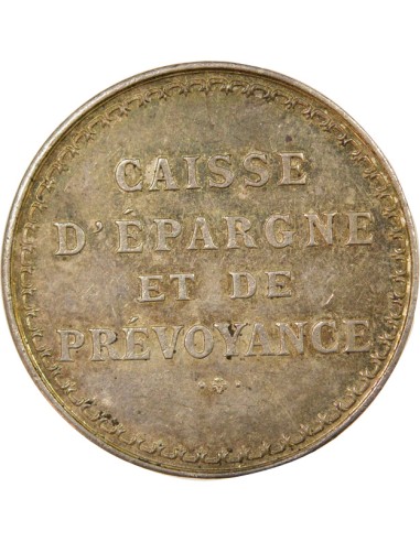 Caisse d'Epargne 1 jeton Argent Après 1880