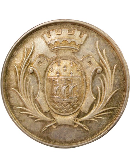 Caisse d'Epargne 1 jeton Argent Abeille (1860-1879)