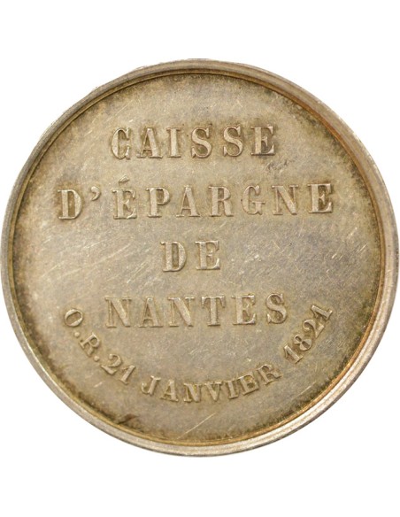 Caisse d'Epargne 1 jeton Argent Abeille (1860-1879)