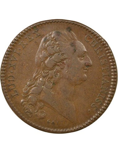 Louis XVI Etats de Languedoc 1 jeton Cuivre 1789