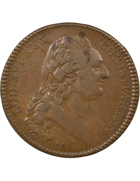 Louis XVI Etats de Languedoc 1 jeton Cuivre 1789