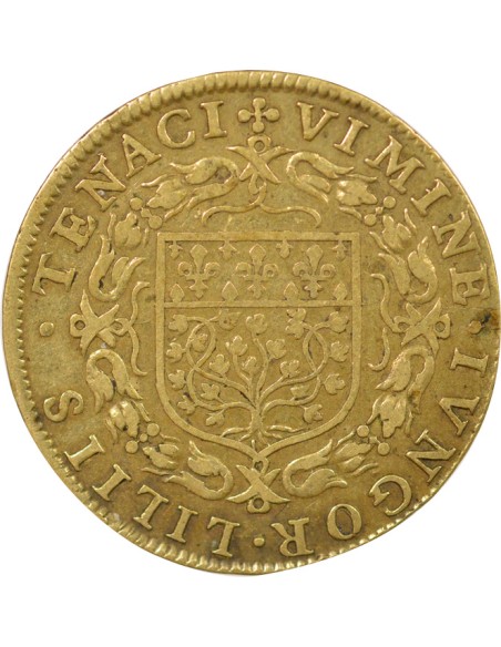 Louis XIII Ville d'Amiens 1 jeton Laiton XVIIe Siècle