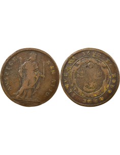 Corporation des Merciers 1 jeton Cuivre 1682