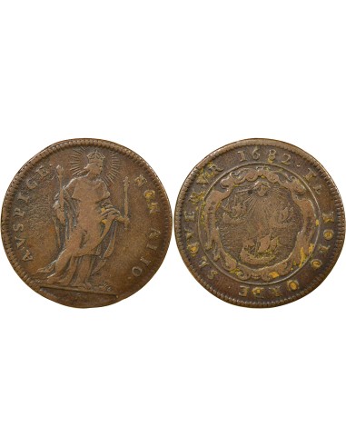 Corporation des Merciers 1 jeton Cuivre 1682