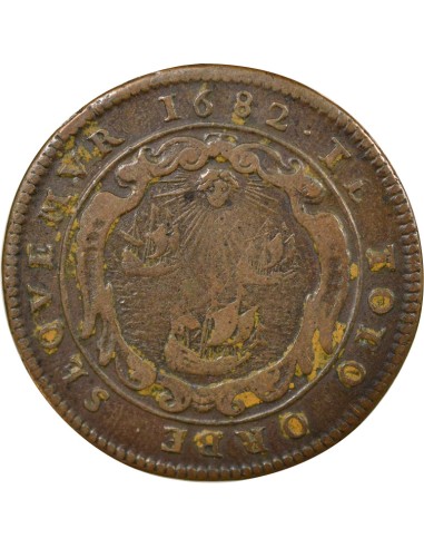 Corporation des Merciers 1 jeton Cuivre 1682