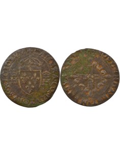 Henri II Chambre des Comptes du Roi 1 jeton Laiton XVIe Siècle
