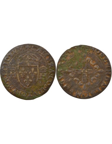 Henri II Chambre des Comptes du Roi 1 jeton Laiton XVIe Siècle
