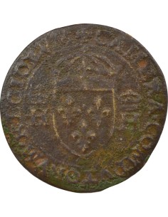 Henri II Chambre des Comptes du Roi 1 jeton Laiton XVIe Siècle 2