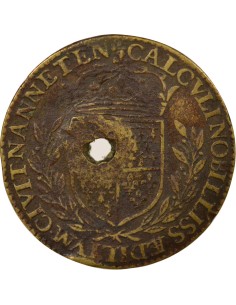 Jean de Harouys Maire de Nantes 1 jeton Laiton 1627 2