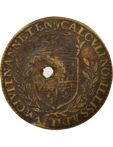 Jean de Harouys Maire de Nantes 1 jeton Laiton 1627