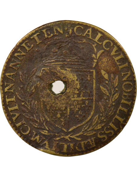 Jean de Harouys Maire de Nantes 1 jeton Laiton 1627