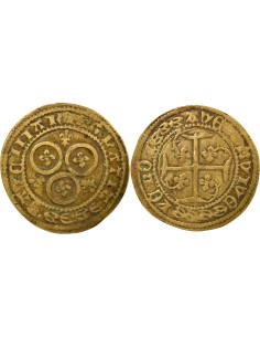 Pays-Bas 1 jeton Laiton XVe siècle Nuremberg