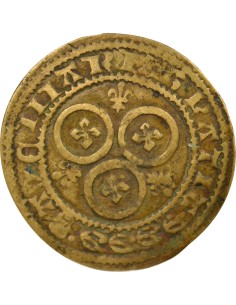 Pays-Bas 1 jeton Laiton XVe siècle Nuremberg 2