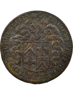 Nicolas Phelippes Echevin de Paris 1 jeton Laiton 1652 2
