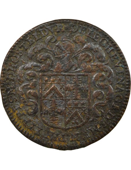 Nicolas Phelippes Echevin de Paris 1 jeton Laiton 1652