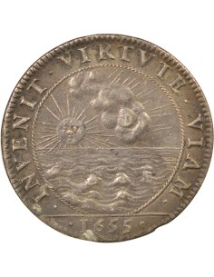 Louis XIV Conseil du Roi 1 jeton Argent 1655 2