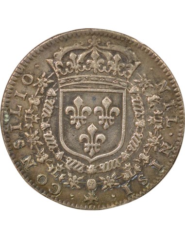 Louis XIV Conseil du Roi 1 jeton Argent 1655