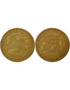 Henri de Fourcy Prévôt de Paris 1 jeton Laiton 1687