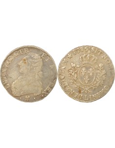 Louis XVI Au Buste Habillé 1 ecu Argent 1785 I Limoges